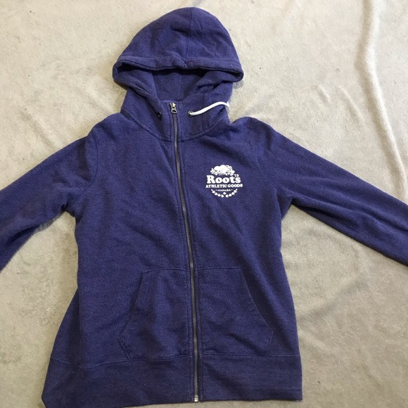Purple Roots Zip Up Sweater - Picture 2 of 5